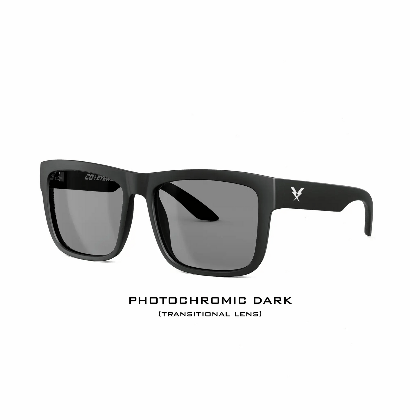 Drifter Z87 Matte Black Photochromic